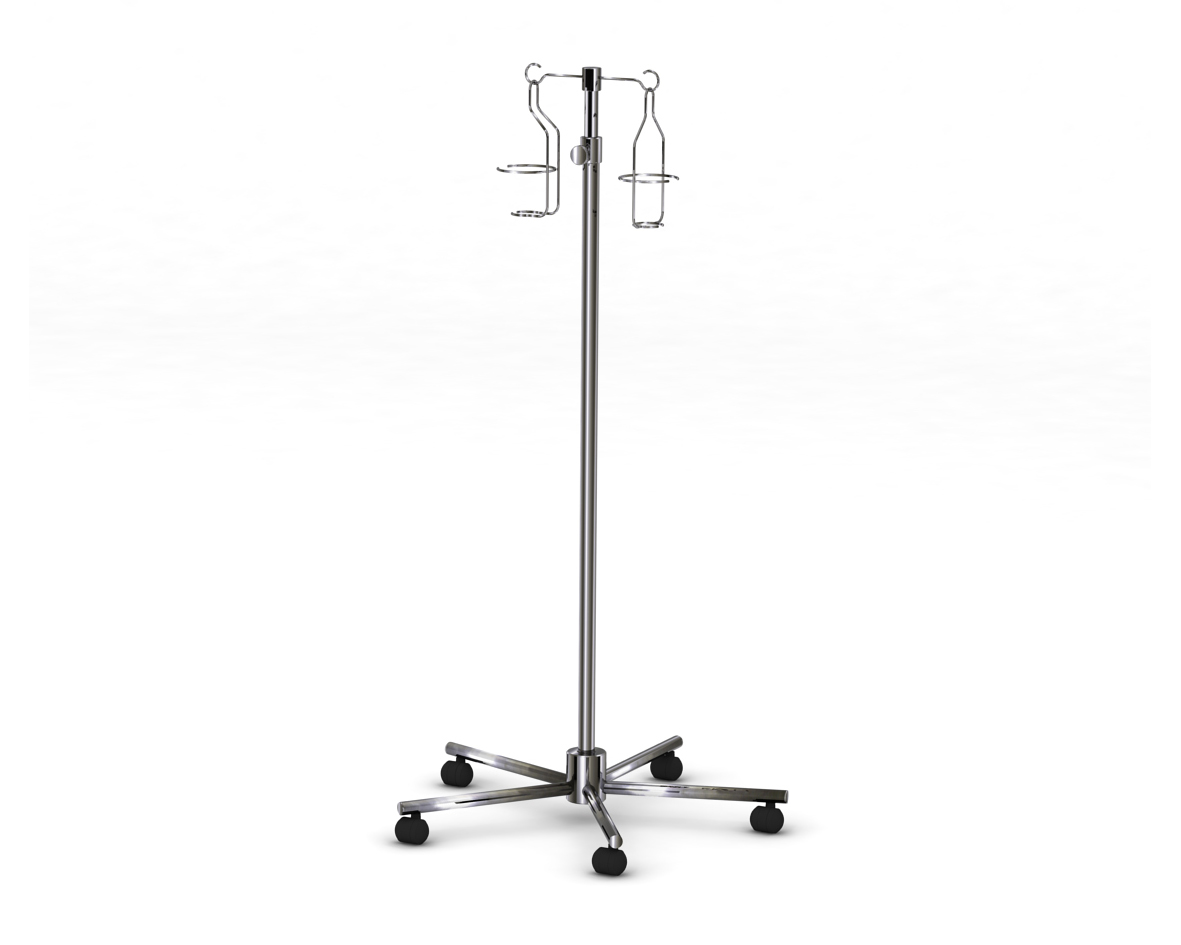 Штатив медичний для інфузій з нержавіючої сталі Amed ШТ1.200